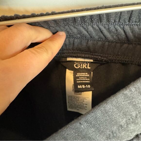 Athleta Girl All Day 2” Pull On Elastic Shorts Black Size Medium 8/10 - Picture 4 of 7